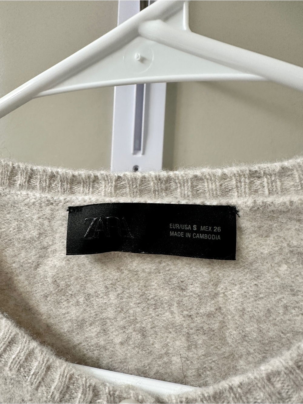 Wool Button-Front Cardigan - Picture 2 of 4